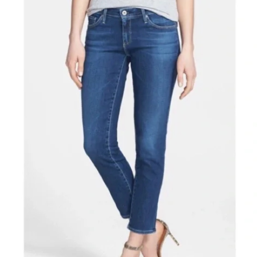 Ag Stilt Crop Denim Jean